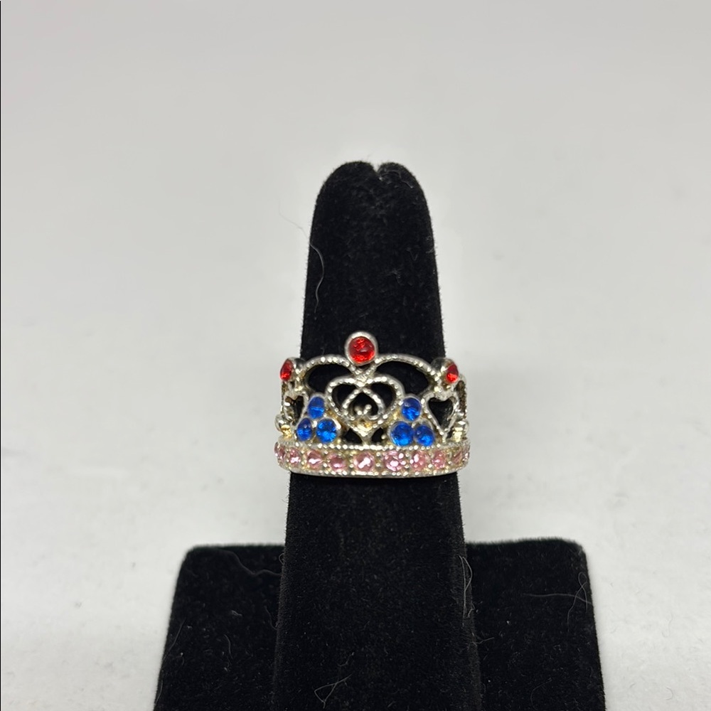 😀2/$15 Pretty Filigree Crown Ring